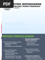 Download Metode Numerik 1 by nuri simarona SN19625891 doc pdf