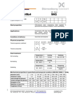 Dörrenberg Edelstahl 1.7225 steel properties