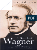 2005, Adorno - In Search of Wagner (Introduction)