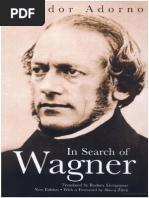 2005, Adorno - In Search of Wagner (Introduction)