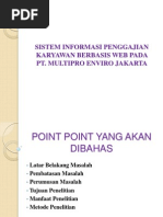 Download Sistem Informasi Penggajian Karyawan Berbasis Web Pada by Agung Mei Prasetyo SN196292246 doc pdf