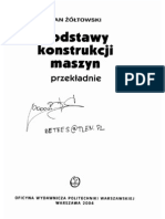 Jan Żółtowski - Podstawy Konstrukcji Maszyn - Przekładnie