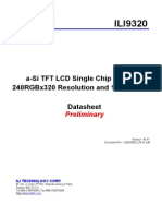 TFT 240x320 Driver ILI9320 PDF