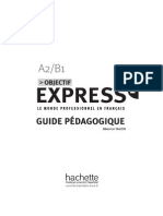 Objectif Express 2. Guide Pedagogique