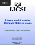 Download International Journal of Computer Science Issues IJCSI Volume 1 August 2009 by IJCSI Editor SN19631397 doc pdf
