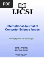Download International Journal of Computer Science Issues IJCSI Volume 2 August 2009 by IJCSI Editor SN19631447 doc pdf