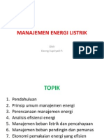 Manajemen Energi Listrik