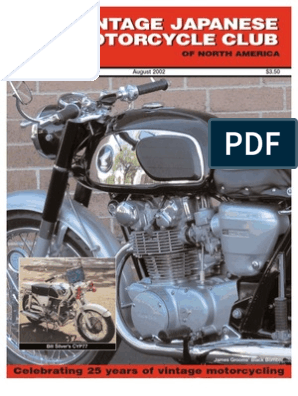 Vintage Japanese Motorcycle Pdf Carburetor Motorcycle