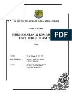 Kertas Kerja Perkhemahan Unit Beruniform