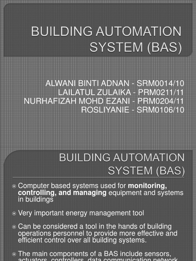 Building automation system | Building Automation | Automation