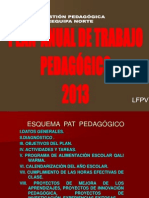 PAT PEDAGÓGICO 2013