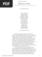 L'Art Pour l'Art Jornal de Poesia