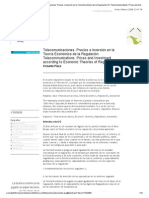 __ revista TELOS __ Análisis __ Telecomunicaciones. Precios e inversión en la Teoría Económica de la Regulación_br_Telecommunications.pdf