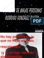 Catalogo de Malas Personas