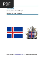 Download Iceland International Business Bus M 430 Country Analysis Research Project by Ronald Schoedel by Ronald C Schoedel III SN19633956 doc pdf