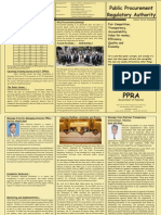 PPRA Gazette Sep 2009(Transparency Issue)