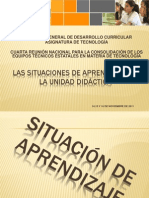 Las Situaciones de Aprendizaje en La UD