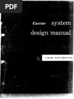System Design Manual - Part 1 - Load Estimation | PDF