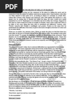 Download The Problem of Delay in Hamlet by AbdulRehman SN19636460 doc pdf