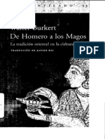 Burkert Walter - de Homero A Los Magos