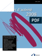 INCA Rapport D'activité 2008