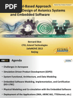 Oct.10 Am - Bernard Dion - A Model-Based Approach for the Design of Avionics Systems and Embedded Software