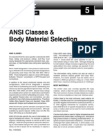 Ansi-Valve Body Material Selection