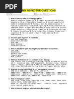 Aramco Piping QC Inspector Interview Guide | PDF | Pipe (Fluid ...