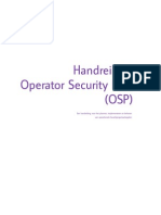 Handreiking - Operator Security Plan