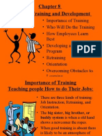 Employee Training and Development