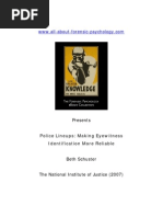 Download Police Lineups Making Eyewitness Identification More Reliable by David SN19643228 doc pdf