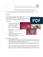 Determinacion Del Limite Plastico