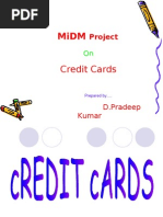 Download Credit Card Presentation by pradeep3673 SN19644540 doc pdf