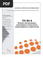 Manual Do Formando - TIC B3 A