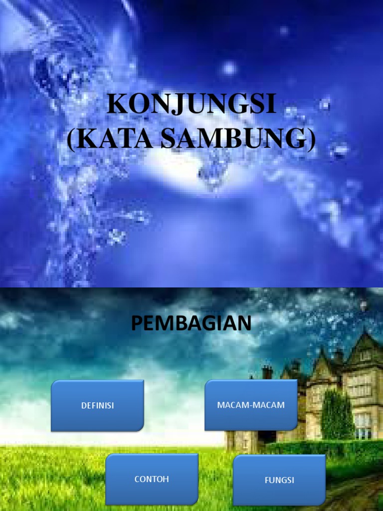 Konjungsi (Kata Sambung)