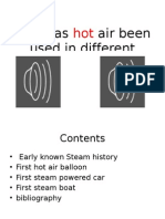 How Has Air Been Used in Different