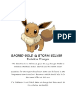 SACRED GOLD & STORM SILVER EVO GUIDE