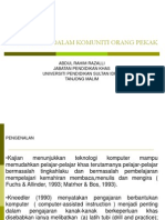 Aplikasi Ict Dalam Komuniti Pekak PDF