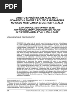 Direito e política em alto-mar