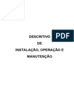 Descritivo de Instalação, Operação e Manutenção Cummins N