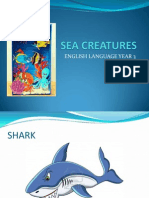 Sea Creatures-Year 3