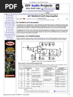 Download DIY TDA2050 Hi-Fi Chip Amplifier Chipamp by Juan Snchez Lpez SN196534359 doc pdf