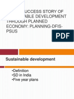 India’s Success story of sustainable development through planned