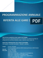 Programmazione Annuale Cross - Giorgio Rondelli