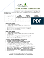 Pakej Lawatan Pelajar 2013