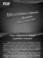 Diversitatea Religioasa in Romania