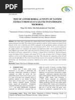Download Test of Antimicrobial Activity of Tannins Extract From Guava Leaves Psidium Guajava L to Pathogens Microbial ByMeigy Nelce Mailoa by The International Asian Research Journal TIARJ ISSN 2310-337X  SN196558695 doc pdf