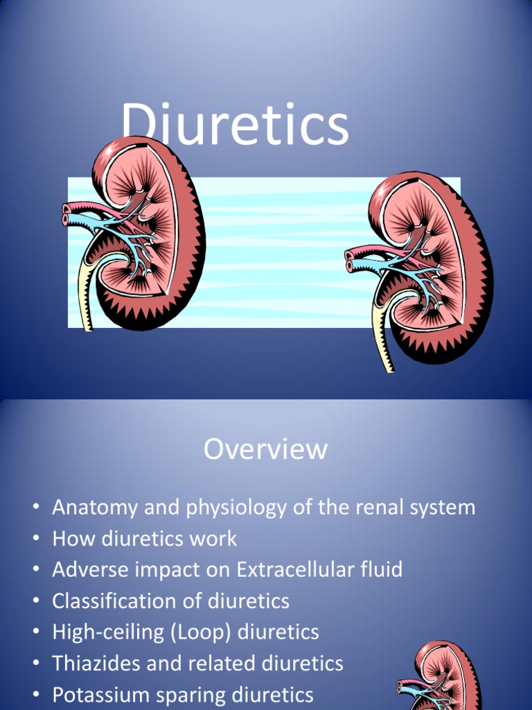 Diuretics Kidney Drugs