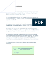 La Elasticidad Precio de La Demanda PDF
