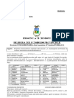 Testo Approvato Dal Consiglio Provinciale Il 11-09-09 (DBCP 36-2009)